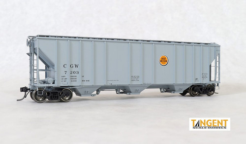 Tangent CGW "Delivery Gray 9-1966" GATC 4500 Covered Hopper - #7239 - TAN28012-10
