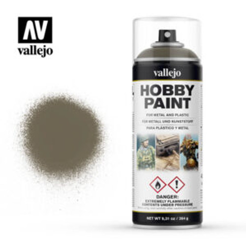 Vallejo Russian Uniform Infantry Solvent-Based Acrylic Paint 400ml Spray - VJ28007