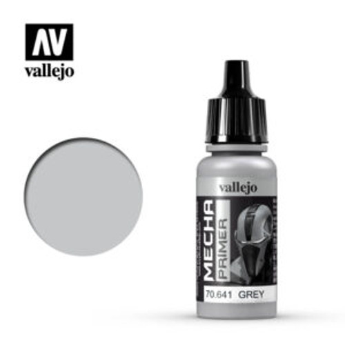 Vallejo 17ml Bottle Grey Primer Mecha Color - VJ70641