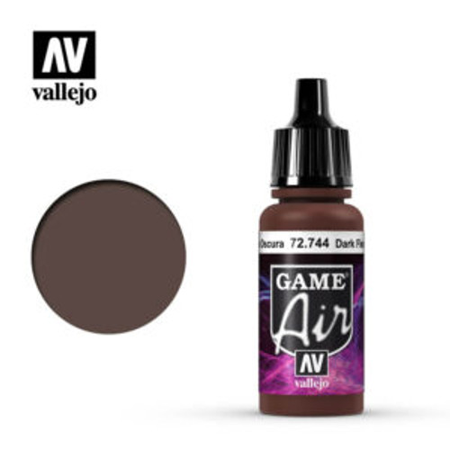 Vallejo 17ml Bottle Dark Fleshtone Game Air - VJ72744