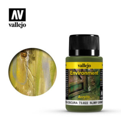 Vallejo 40ml Bottle Slimy Grime Dark Weathering Effect - VJ73822