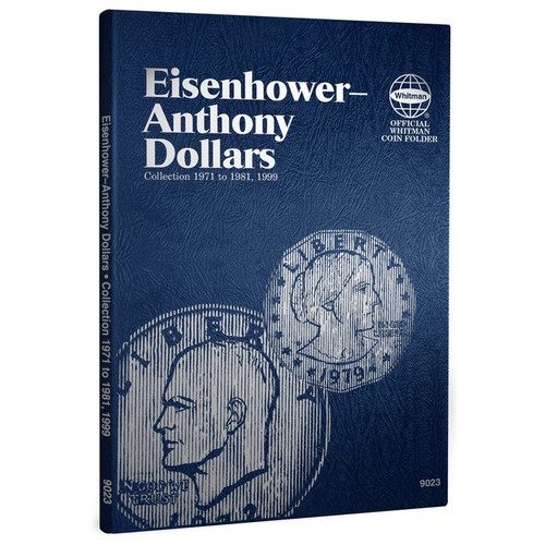 Whitman Coin Coin Folder - Eisenhower and Anthony Dollars, 1971-1999 - WHC9023