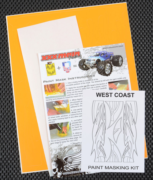 XXX Main Racing West Coast Paint Mask - XXXM065L