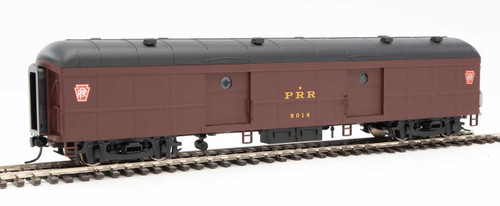 WalthersProto 60' Pennsylvania Class B60b Baggage Car w/Standard Doors -- Pennsylvania Railroad #9014 (Modern w/Keystone, Non Messenger) - 920-17251