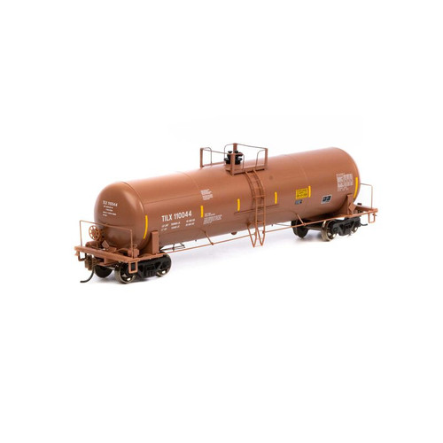 Athearn HO RTR 20,900-Gal Acid Tank,TILX/Red/Brown #110044 - ATH15932