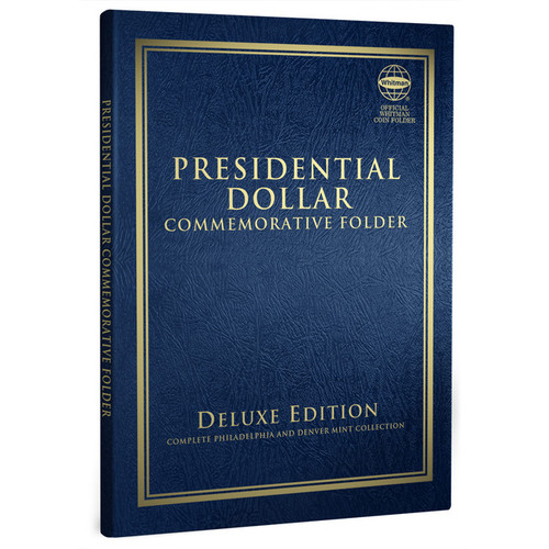Whitman Coin Presidential Dollar Commemorative Folder - Deluxe Edition - WHC0794823823