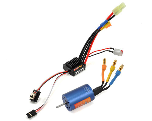 Hobbywing EZRun 18A Sensorless Brushless ESC/Motor Combo (12.0T/7800kV) w/Program Box - HWI81030000