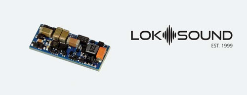 LokSound By ESU LokSound 5 Nano DCC Sound and Control Decoder -- .77 x .33 x .13" 19.6 x 8.5 x 3.2mm - 397-58923