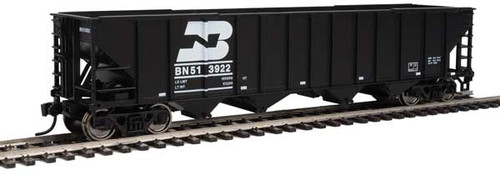 Walthers Mainline 50' 100-Ton 4-Bay Hopper - Ready to Run -- Burlington Northern #513922 - 910-1975