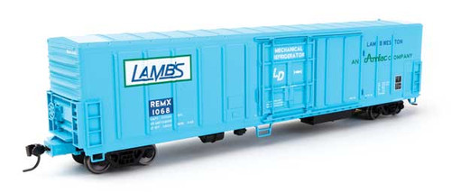Walthers Mainline 57' Mechanical Reefer - Ready to Run -- Lamb Weston REMX #1068 - 910-3989