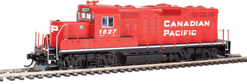 Walthers Mainline EMD GP9 Phase II with Chopped Nose - ESU(R) Sound and DCC -- Canadian Pacific 1627 (red, white, large name) - 910-20405