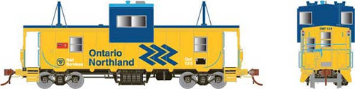 Rapido Trains HO Angus Caboose, Ontario Northland #120 - RPI110140