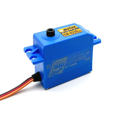 Savox Waterproof Standard Digital Servo w/Soft Start, 0.13sec / 111.1oz @ 7.4V - SAVSW0230MGP