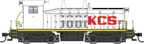 Walthers Mainline EMD SW7 - ESU Sound & DCC -- Kansas City Southern #4303 (Phase II; white, red, yellow) - 910-20670