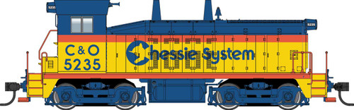 Walthers Mainline EMD SW7 - ESU Sound & DCC -- Chessie System Chesapeake & Ohio #5235 (Phase I; yellow, vermillion, blue) - 910-20665