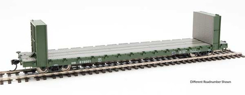 Walthers Mainline 60' Pullman-Standard Bulkhead Flatcar (48' IL) - Ready to Run -- Indiana Harbor Belt #819010 - 910-5844