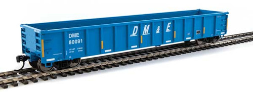 Walthers Mainline 53' Railgon Gondola - Ready To Run -- Dakota, Minnesota & Eastern #80091 - 910-6299