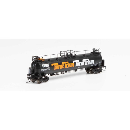 Athearn N TankTrain Intermediate,GATX/Orange Letter #48667 - ATH15046