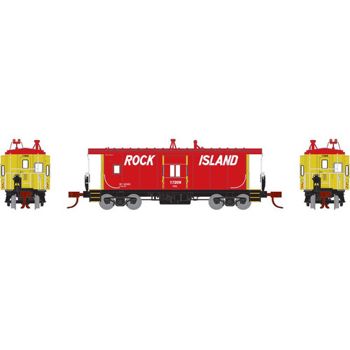 Athearn N Bay Window Caboose, RI #17209 - ATH23135