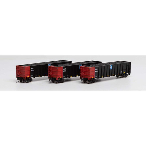 Athearn N Thrall High Side Gondola w/Load, DJJX #3 (3) - ATH3835