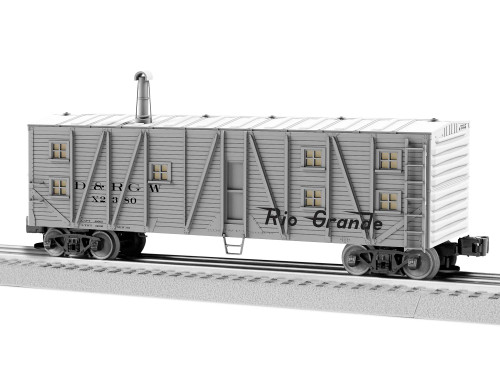 Lionel O Bunk Car, D&RGW #x2380 - LNL1926161