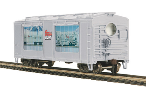 MTH - Mikes Train House HO Scale MTH HO Operating Action Car MCG - Coors Light - MTH8199001
