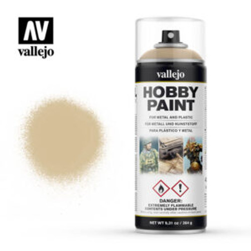 Vallejo Bonewhite Fantasy Solvent-Based Acrylic Paint 400ml Spray - VJ28013