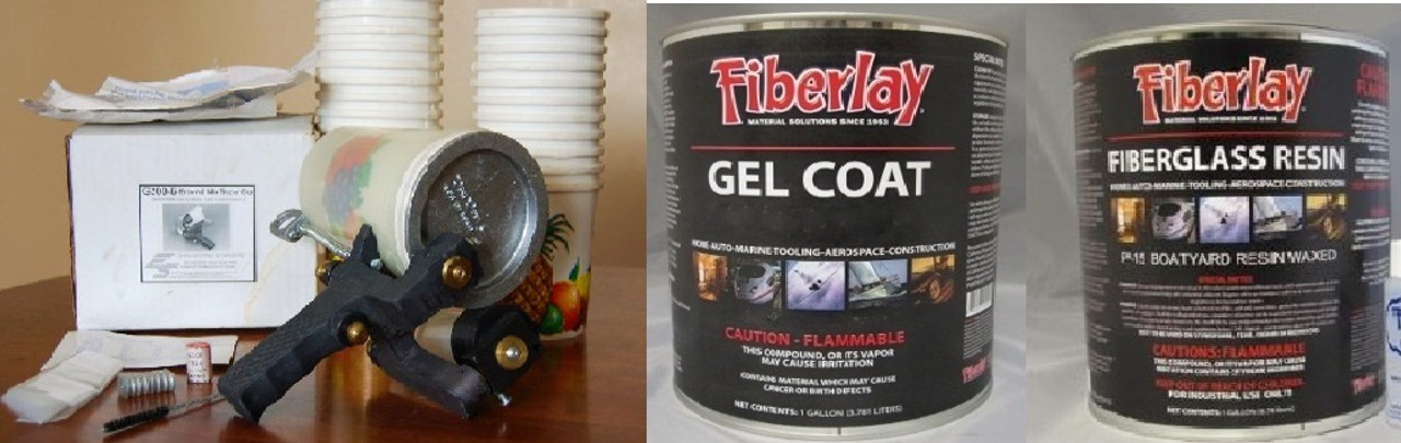 Fiberlay UV Resistant Epoxy Resin Pro Glas 1200 1 gallon.