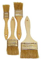 4" Imported Chip Brush / Wooden Handle