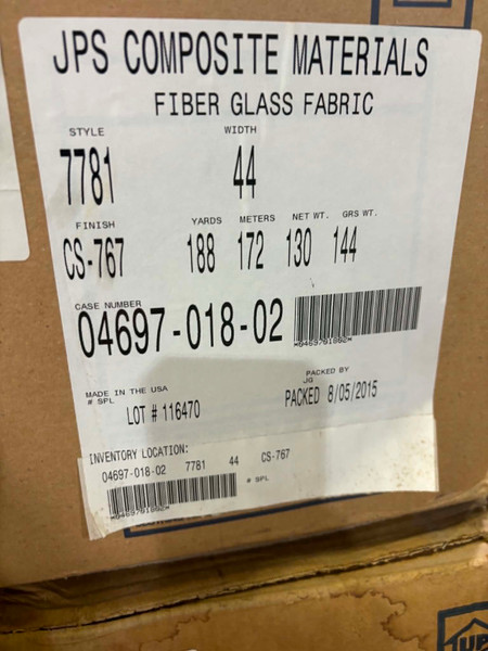 8 OZ fiberglass 188 YARDS