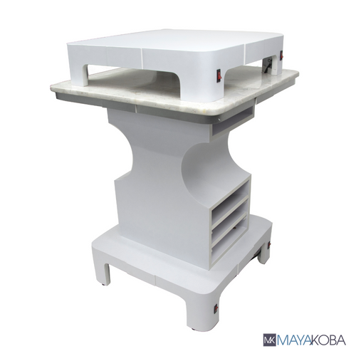 Sonoma Square Nail Dryer Table by Mayakoba