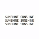 Sunshine - 1" Straight Tape 36 pc/bag
