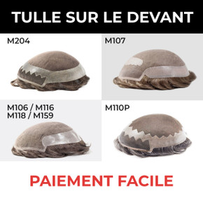 Prothèse Capillaire pour Homme sur Mesure Base mixte Prothèse Capillaire pour Homme sur Mesure Base mixte