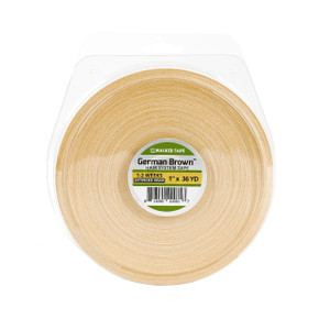 German Brown Liner Tape 1" x 36 Yards German Brown Liner Tape 1" x 36 Yards