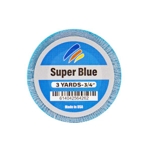 Super Blue Liner Lace Front Tape 3/4" x 3 Yards Super Blue Liner Lace Front Tape 3/4" x 3 Yards