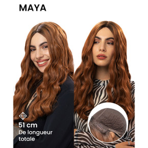 Perruque Maya de Qualité Supérieure