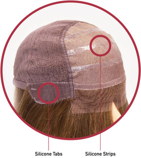 Le côté de la perruque Adèle 