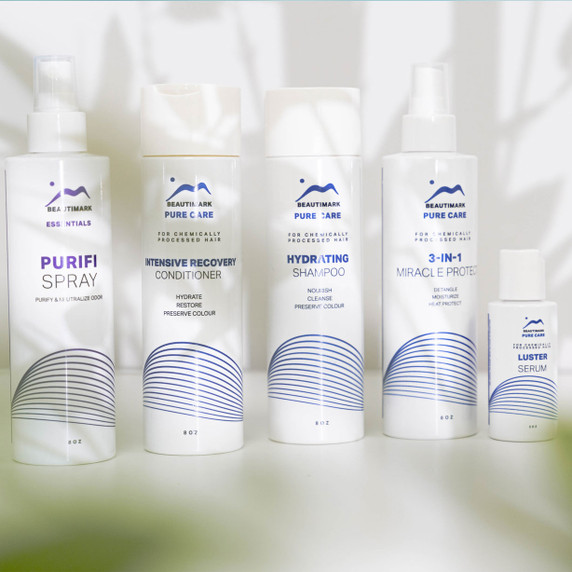 Shampoing Hydratant pour Cheveux Naturels & Prime Blends 236 ml - Pure Care par BeautiMark
