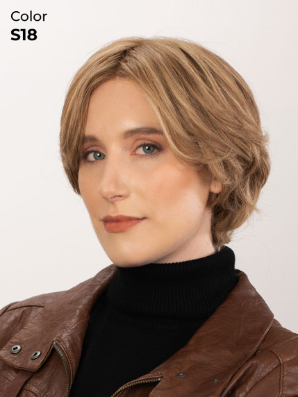 Jane - Peluca corta de cabello premium
