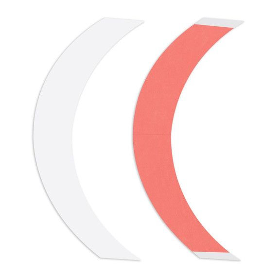 Red Liner Sensi-Tak Super Wide Tape "CC" Shape 3/4" x 5" (24 pcs per pack)