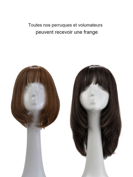 Perruque pour femmes Jessica en cheveux humains haut de gamme avec Lace Front, Mono Top et Weft Back