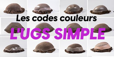Comment lire les codes de couleur et les UGS de complément capillaire?