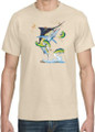 BUSTING GRASS MARLIN T-SHIRT