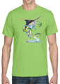 BUSTING GRASS MARLIN T-SHIRT