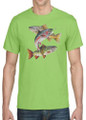 TROUT RIVER FISHING T-SHIRT