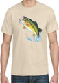 JUMPING BASS FISH T-SHIRT