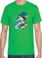 JUMPING SOWORDFISH MARLIN TUNA T-SHIRT