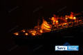 SS POSEIDON LIGHTED OCEAN LINER