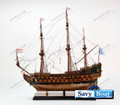 FRIESLAND DUTCH 80 GUN 1663 WITH SAILS