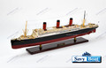 RMS BERENGARIA  STEAMSHIP 39" fully built wood model with stand